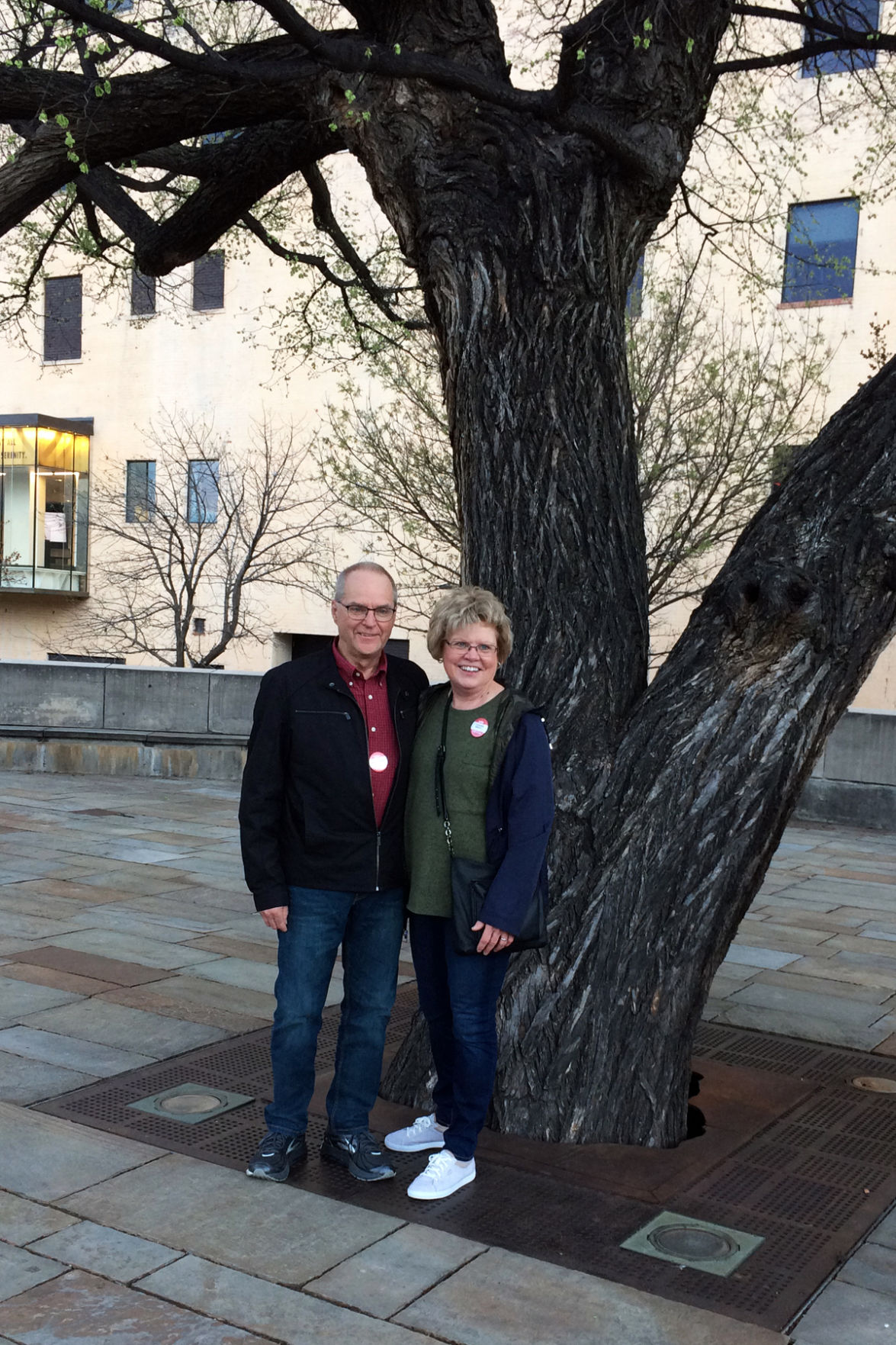 025 Galen and Lynette Naber at the Survivor Tree.JPG